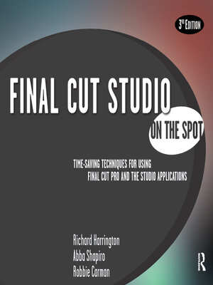 cover image of Final Cut Studio On the Spot